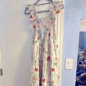 Size small Hill House x Diane Hill Ellie Nap Dress in light pink